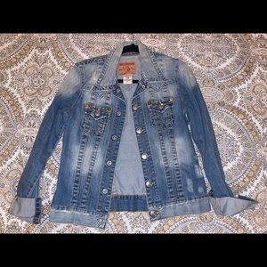 True Religion Ladies jean jacket SIZE M